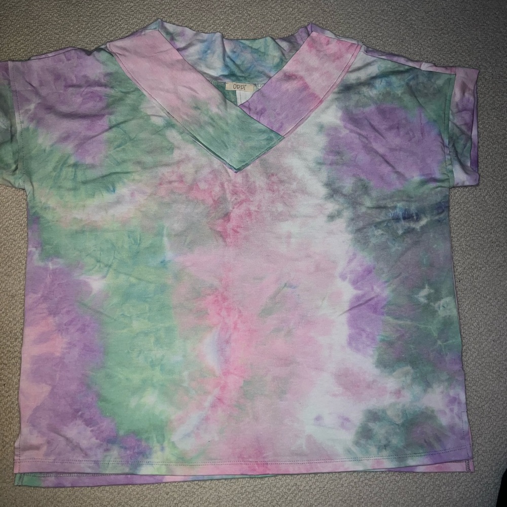 💕 Chic Soul Tie Dye Tee Plus Size 3X